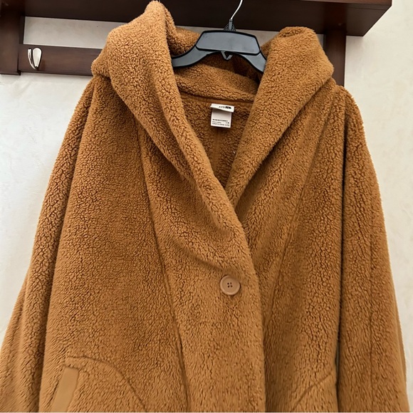 The North face Campshire Teddy Fleece Wrap Jacket - Women's size l/xl - Picture 5 of 10